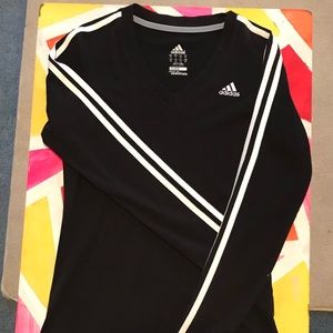 Long sleeve Adidas v neck